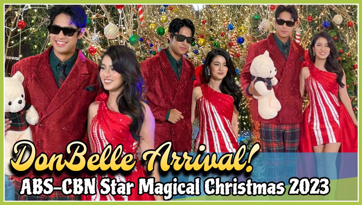 DONBELLE INABANGAN ANG PAGDATING SA ABS CBN STAR MAGICAL BALL 2023
Watch ✅. youtu.be/3o5p5StYHjM

DONBELLE SLEIGHS TONIGHT

#DonnyPangilinan | #BelleMariano
#DonBelle | #StarMagicalChristmas