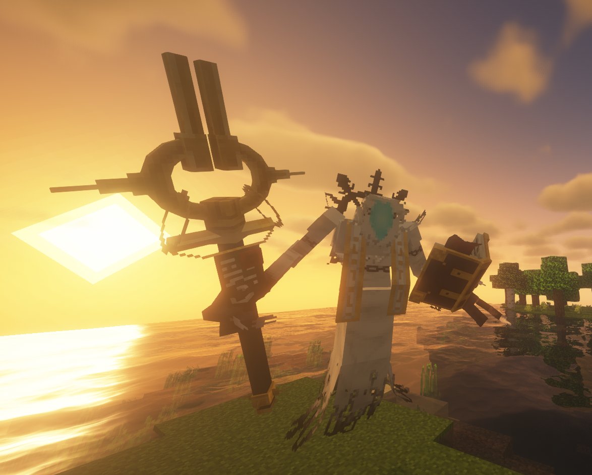 EmeraldHavenMC's tweet image. Working on the new release, you can expect really big things. Here is a little snippet of a mob we are adding as a boss named Azriel from the great LittleRoomDev people. Big thanks to you!

#MinecraftServer #Minecraft #development #Worldbuilding #roleplaying