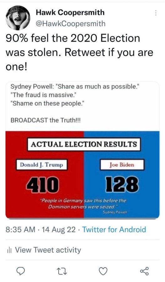 The fraud is massive