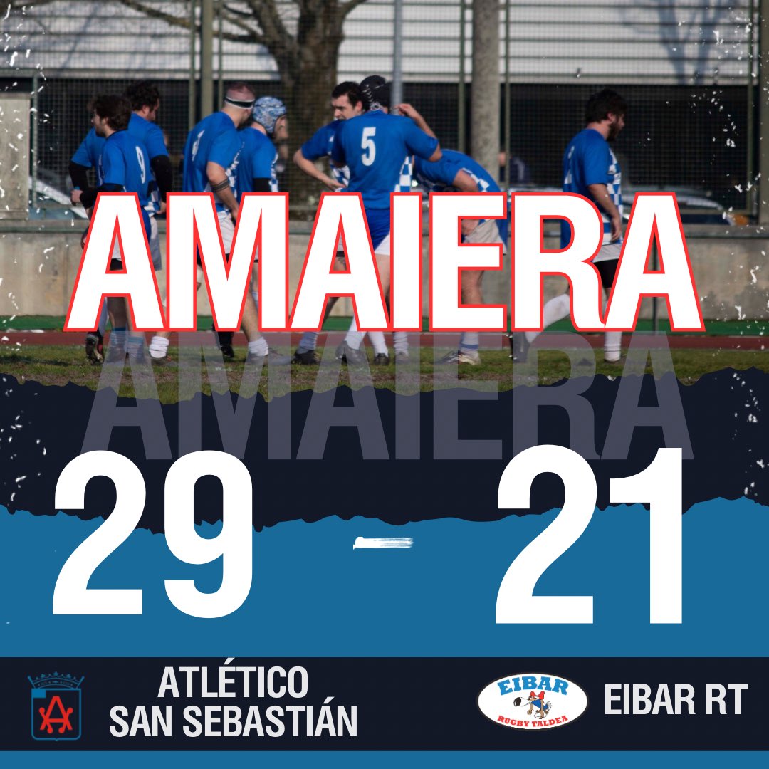 AtleticossR's tweet photo. GARAIPENA!!! Gure mutilak gogor borrokatu duten partidatik, garaipena lortu dute!
Lanean jarraitzea tokatzen da. Aupa mutilak!

VICTORIA!!! Nuestro primer equipo ha peleado duro para conseguir la victoria del partido.

Aupa mutilak! Aupa ATSS💙🤍
@atleticosansebastian https://t.co/eE2KZEPfOf