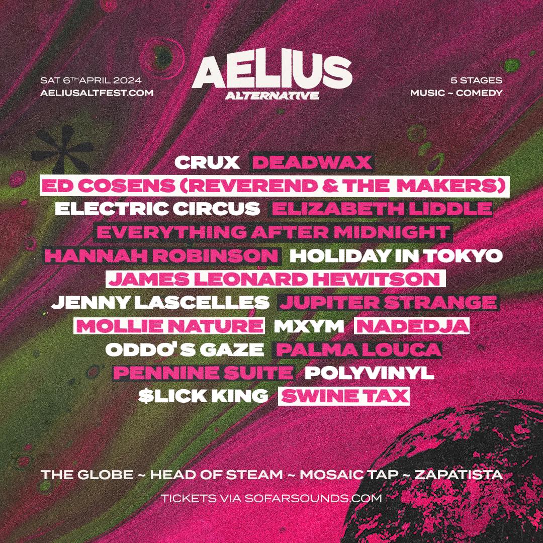 📢 LINE-UP ANNOUNCEMENT 📢 This is the gorgeous line-up for Aelius Alternative! It's kicking off on the 6th of April across multiple Newcastle music venues! HALF of our early bird tickets have sold already, so you'll have to get yours quick! See you on the 6th of April 👋🏼