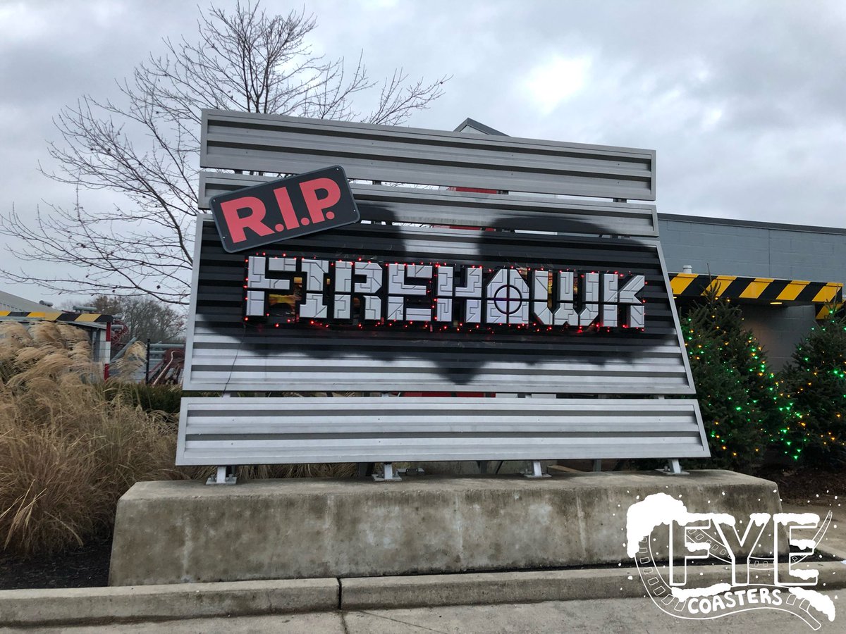 FyeCoasters's tweet photo. WE WANT TO KNOW. Do you miss Firehawk at Kings Island? Fun fact. I got the last public train!
-Josh
#cedarfair #fun #ohio #fyecoasters #kingsisland #cedarfairparks #christmas #firehawk #ripfirehawk #teotwawki #vekoma #flyingdutchman https://t.co/AWuaX9kGTD
