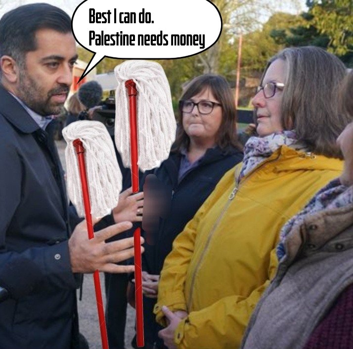 barryrobson's tweet image. This bewildered eedyot wants to flood Scotland with Palestinian refugees when Scots can’t even get a GP appointment, a dental visit, a hospital diagnosis, never mind treatment, and a decent education for their kids 😅🤣😂 #OhDearOhDear