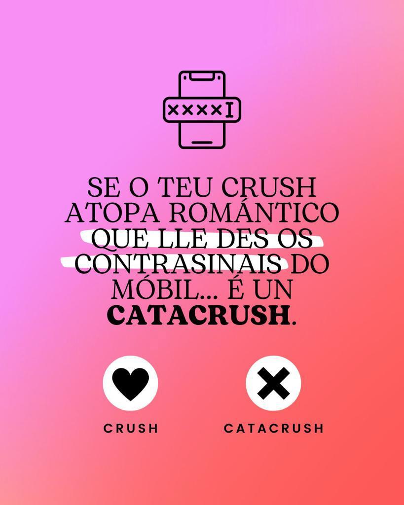 XSGalicia's tweet photo. 📲 interesante acción en redes que saca @DelGobGalicia sobre a violencia de xénero en adolescentes.
🟣 Se o rapaz te controla o móbil, ou quere ter acceso aos teus contrasinais, é un #Crush ou un #catacrush?
Seguide o seu perfil para máis info esta semana!
#25N https://t.co/2PLaVMzjin