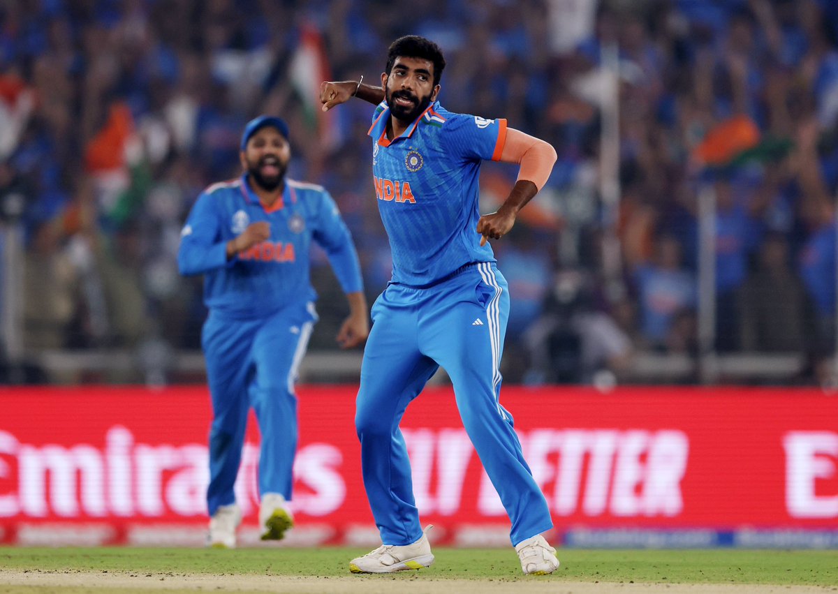 sambitswaraj's tweet photo. BOOM... BOOM... BUMRAH...!!!!

जीतेगा भाई, जीतेगा… इंडिया जीतेगा।🇮🇳🏏

#INDvAUSFinal | #CWC2023Final | #TeamIndia | #Worldcupfinal2023 https://t.co/5OpVZmaS5T
