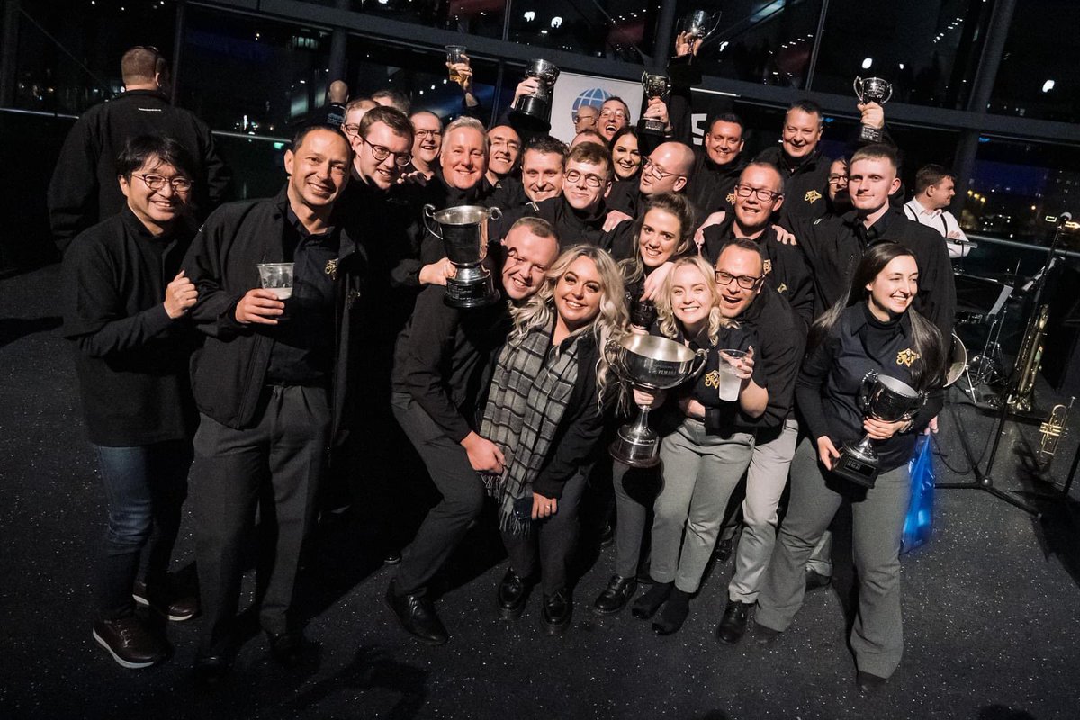 MarkBousie's tweet photo. @fodensband are @BrassInConcert Champions 2023! There’s a lot that goes into putting on an effective performance in this contest. Congratulations to all the bands, especially @ebml on running us so close & @TheFlowersBand on a well deserved 3rd place. #brassinconcert #BiC2023 https://t.co/DXBFUANHy2