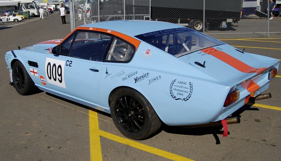 @Palmdale_Motors aston martin vantage all day  
its memorable in the lving daylights for  a reason and competed at le mans in gtp/group 5 spec and is raced to this day at amoc events