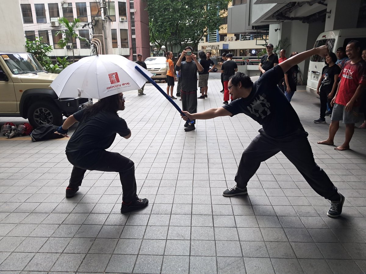 Today's sparring pressure test #arnis #eskrima #kali #fma #filipinomartialarts