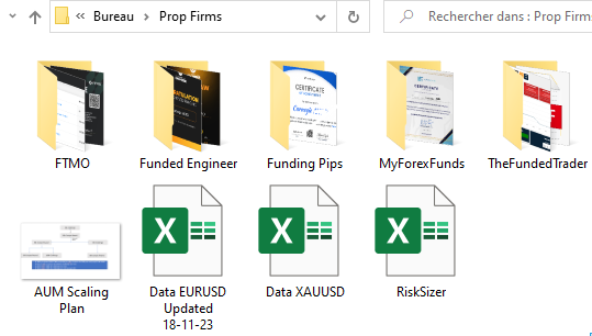 3 ans que je me concentre sur les prop firms...

J'ai subi des échecs, identifié ce qui me manquait, je me suis formé et j'ai bossé 

RÉSULTATS EN 2023👇 :
✔️ Mes premiers retraits à 4 chiffres
✔️ 1er compte financé que je tiens sur +3 mois

Hâte de voir comment ça  évolue...