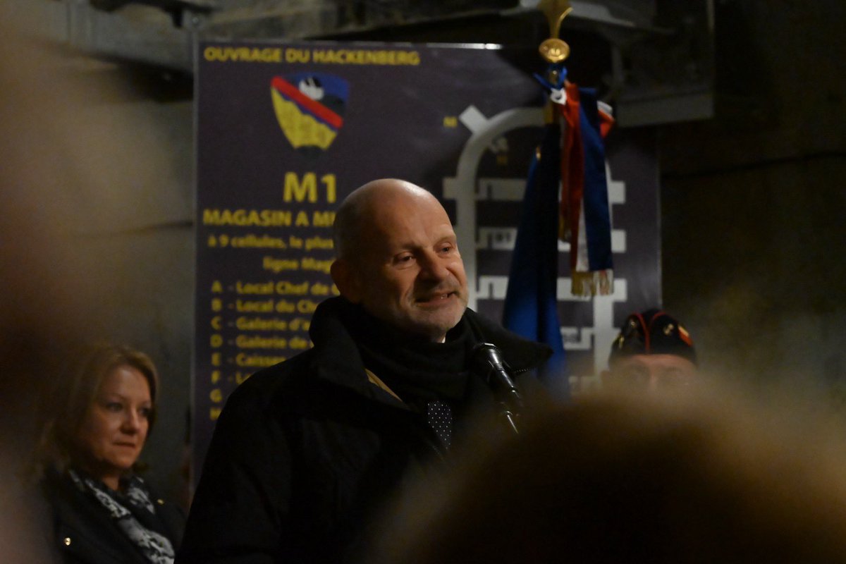 Prefet57's tweet photo. #Inauguration 🪖 | Voyage souterrain dans l’histoire militaire de la #Moselle : Laurent Touvet, @prefet57, a inauguré la galerie muséographique « monorail Tourtelier » au fort du #Hackenberg.
La réhabilitation du monorail Tourtelier s’insère dans un vaste chantier de valorisation de la galerie « mémoire » et de sécurisation de l’ouvrage.
L’État se mobilise pour la sauvegarde du patrimoine fortifié en investissant 2️⃣5️⃣0️⃣0️⃣0️⃣ € dans ce projet.