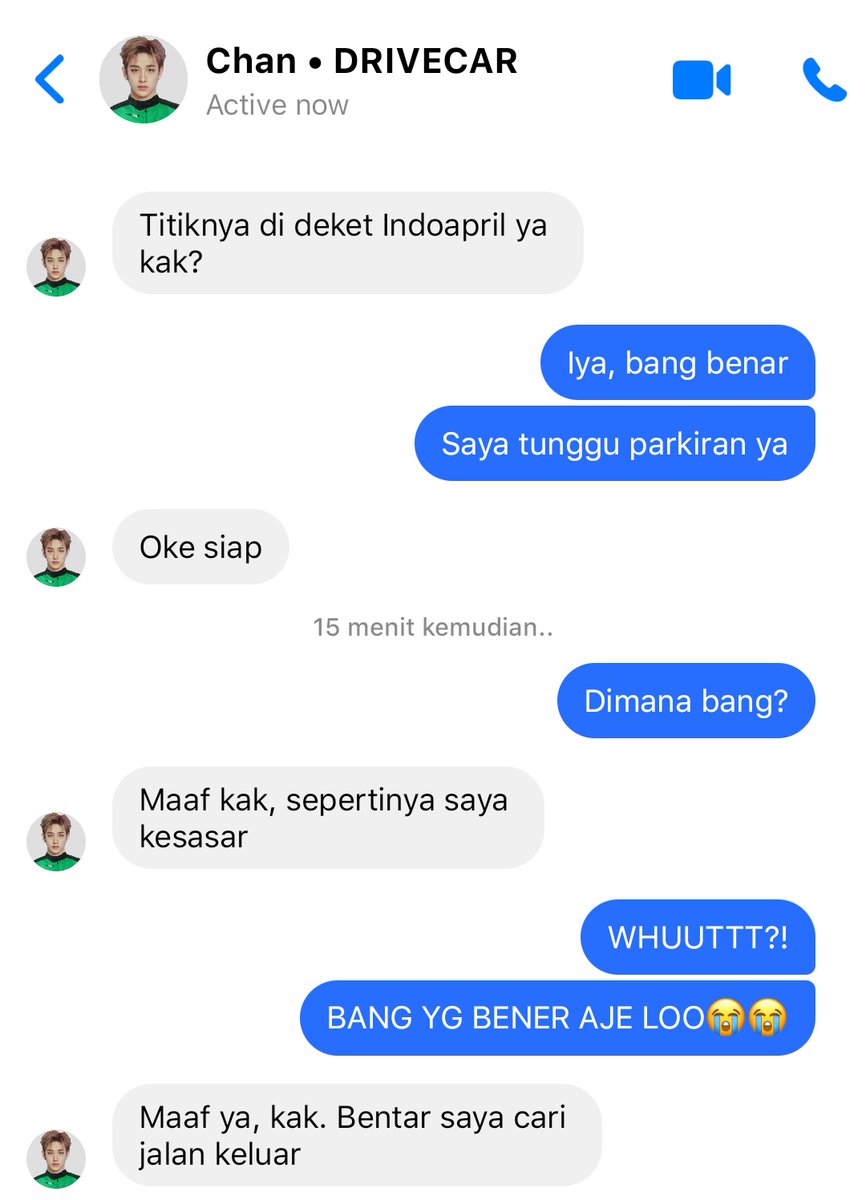 AUzrck's tweet photo. [ KANG OJOL AU ]

-Masih dengan flx yang sedang menghadapi duniyah-

1. Kali ini oknum yg bersangkutan malah kesasar😌 https://t.co/G72RzhhHIK