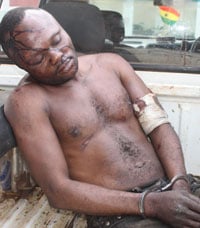 eddie_wrt's tweet photo. HOW GHANA'S ALL-TIME MOST DANGEROUS AND NOTORIOUS CRIMINAL, JOHNSON KOMBIAN WAS TRAPPED WITH A WOMAN AND ARRESTED EXACTLY 13 YEARS AGO TODAY. 

The man who tormented the people of Northen Ghana.

FULL STORY. https://t.co/m48ZocuUIQ