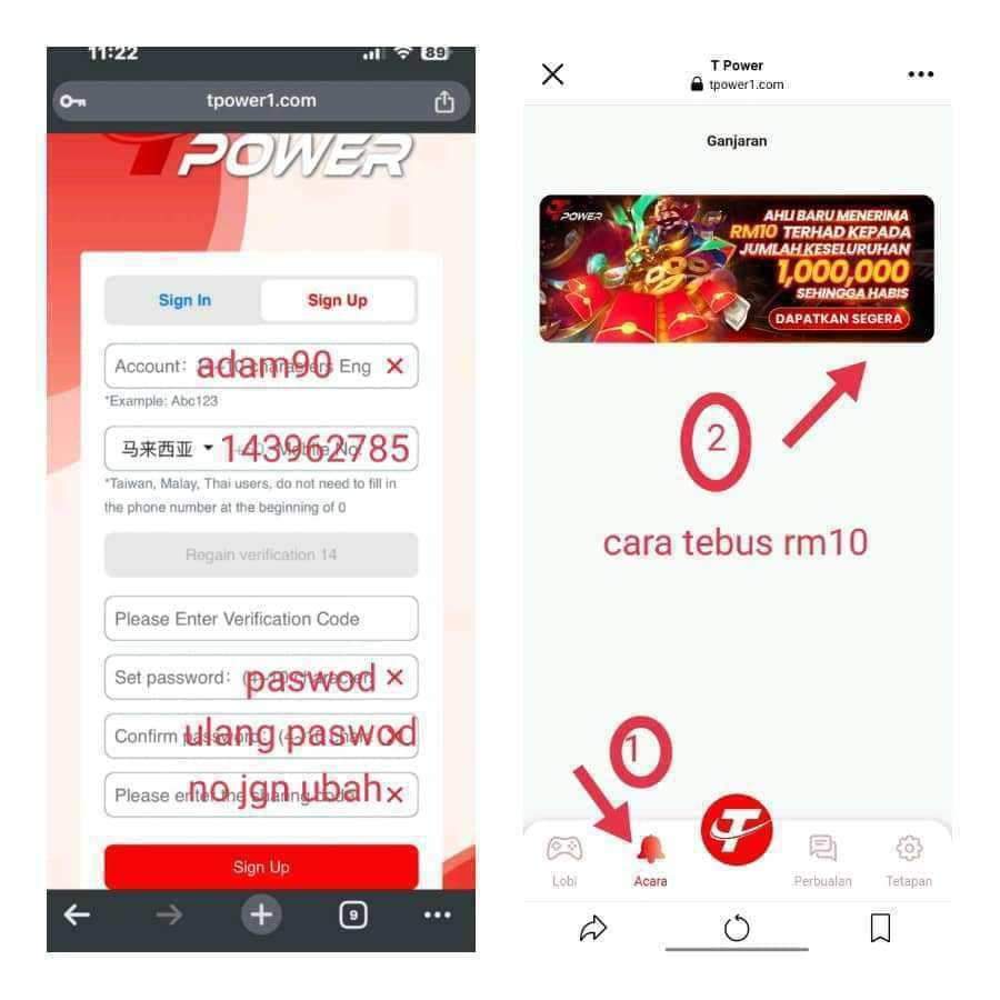a9today_my's tweet photo. 🔥Hot Platform Now T-power🔥

Daftar Pertama Kali free Rm10 Tanpa Diposit..Dari jam12am hingga habis,Setiap hari

Free Rm10(terhad ya)Sepa Cepat Dia dapat
🔥Lepas Register tekan simbol event untuk Claim Rm10

FREE REGISTER 👇🏻
https://t.co/pLde3QPIN1 https://t.co/SJzhPLzXrs
