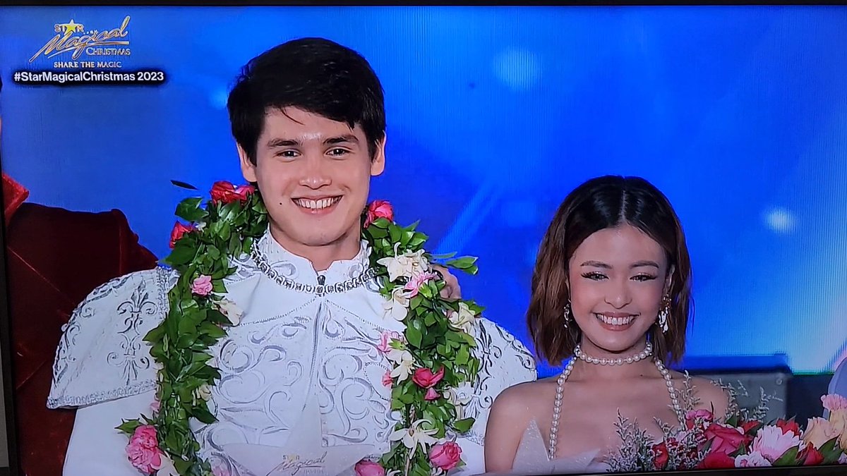 Congratulations to the Cutest RebisCOUPLE winner: Kobi Brown and Andi Abaya! #StarMagicalChristmas