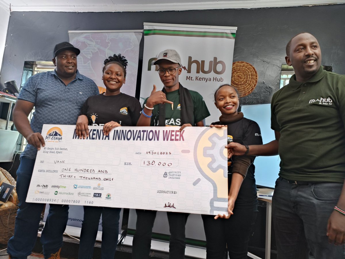 nancy_maina's tweet photo. Has been an amazing one π₯³π₯³. Congratulations to all the recognised teams and the amazing innovations.
#bushhack #mtkenyaweek #mtkenyahub https://t.co/LQ6Lu4Vhwh