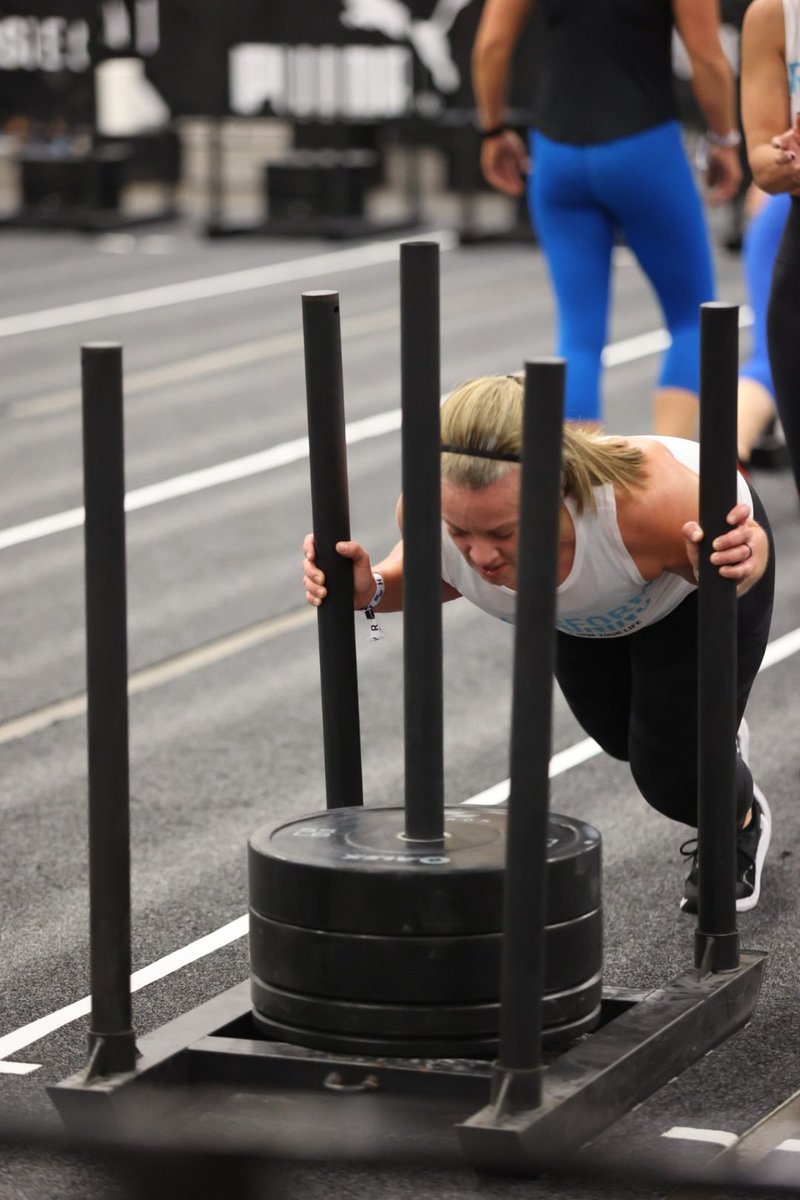 KatieGranado's tweet image. Life is tough, but your are tougher! HYROX 2023 in the books. At 42 years old, I accomplished one of the most taxing physical fitness competitions and looking forward to 2024! #proud #hyrox #alwayspush