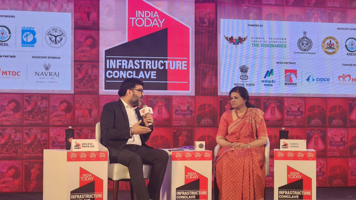 Logistics_MoCI's tweet image. and improvement in #logisticsperformance.
youtube.com/watch?v=VM7Tny…
#IndiaTodayInfraConclave @anileshmahajan