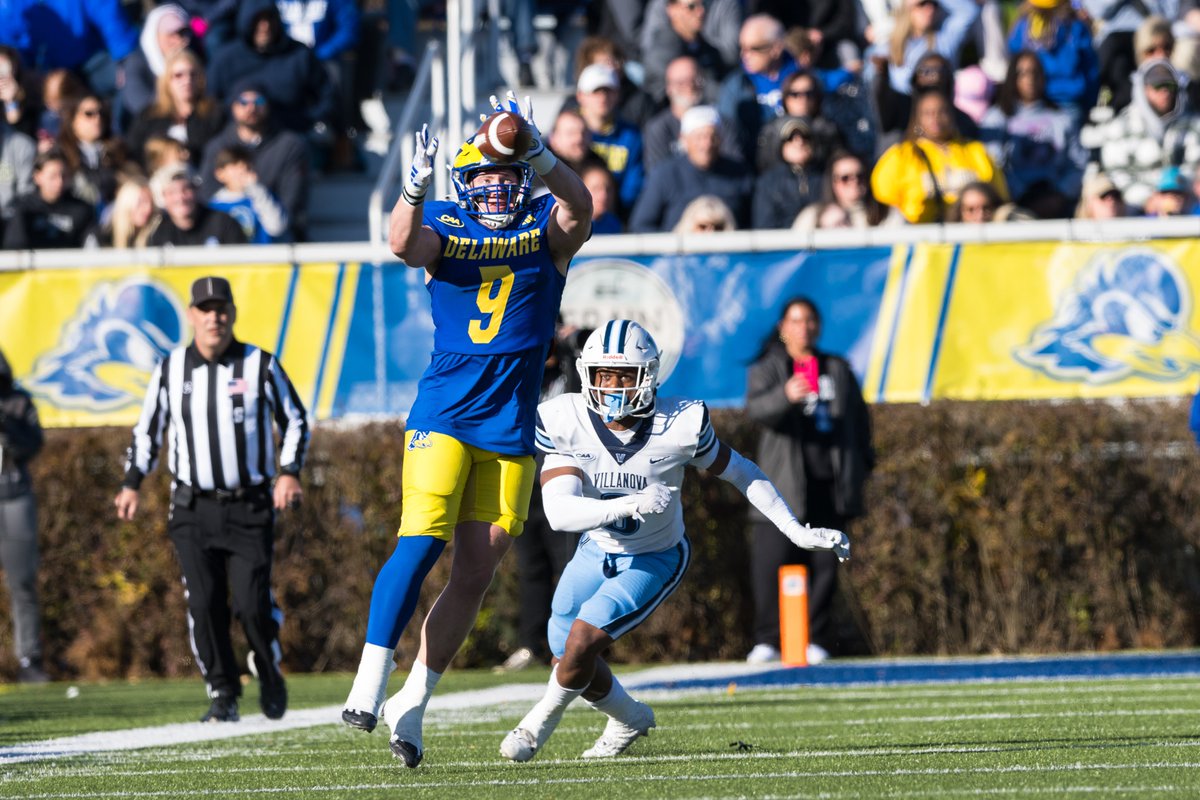 Not the outcome we wanted.  UD Blue Hens lost 35-7 to the Villanova Wildcats.  #CAAFB