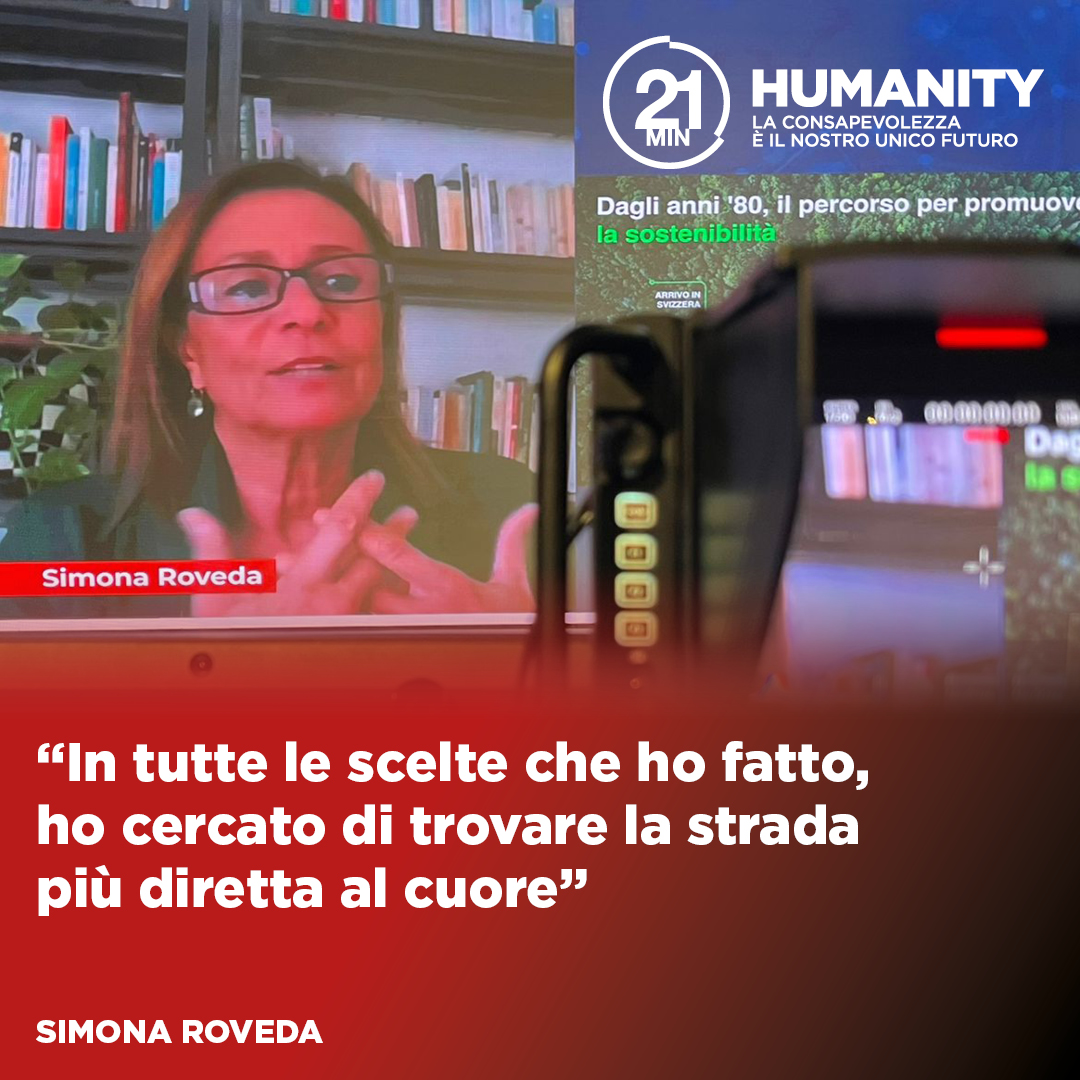 Paoletti_FND's tweet photo. Sul palco di “21 Minuti Humanity” Simona Roveda, co-founder e Direttrice editoriale e comunicazione @lifegate, media network riferimento italiano per la sostenibilità. Segui la diretta di "21 Minuti" ➡➡➡ https://t.co/jAM5LPBFQV
#21minutihumanity #21min https://t.co/LGWqvbKykj