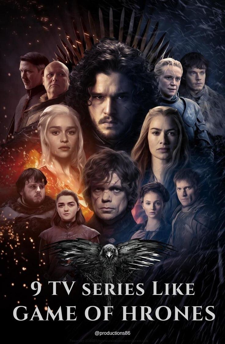 9 TV SERIES LIKE GAME OF THRONES

🧵