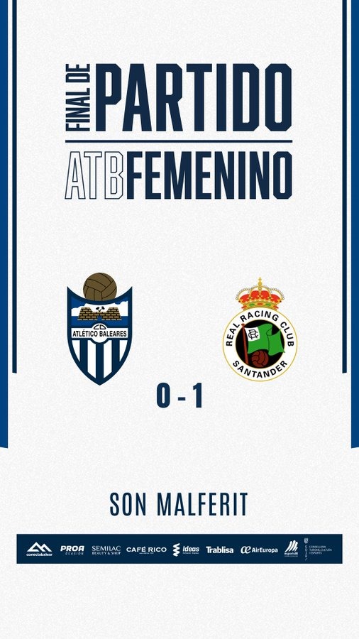 WosoMagazine's tweet photo. 🚨JORNADA 1️⃣1️⃣🚨
#SegundaFederacionFutFem Norte
@ATBFem ⚪🔵 0️⃣➖1️⃣ @RacingFemenino 🟢⚪
⚽🟢⚪ @paaularansanzz
🏟 Son Malferit
#wosomagazine🧩 #ATACAM #RacingFemenino https://t.co/n9XiLSgUiq
