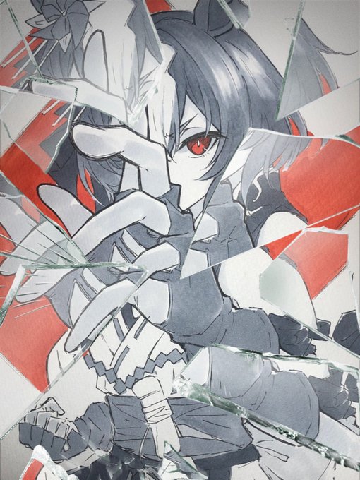 ガラスエフェクト楽しくてずっと遊んでる