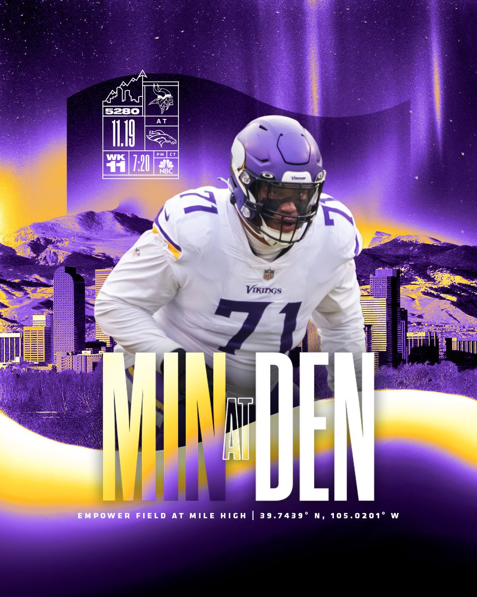 Vikings's tweet photo. Ready for a Sunday night showdown. #Skol https://t.co/zs0O6Mjju4