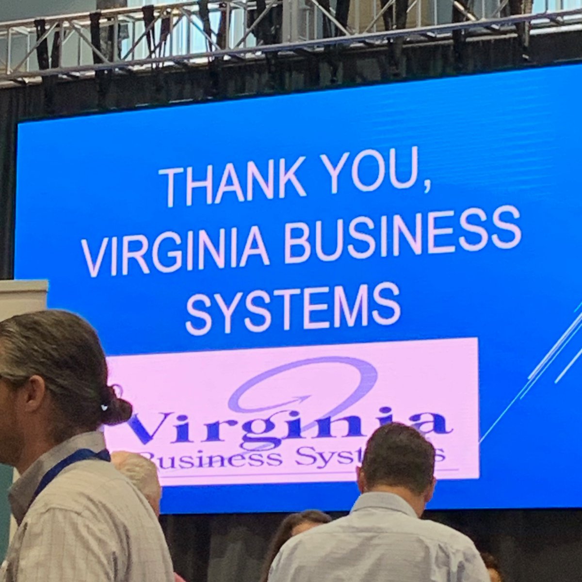 Thank you, Christopher Newport University, for hosting the SWaM Fair this year!  VBS employees Debora and Mike had the pleasure of representing our company at this wonderful event.