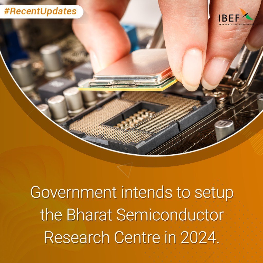 indembassybaku's tweet image. The Ministry of Electronics and Information Technology (MEITy) will begin establishing the Bharat Semiconductor Research Centre in partnership with business and academia early next year. #recentupdates