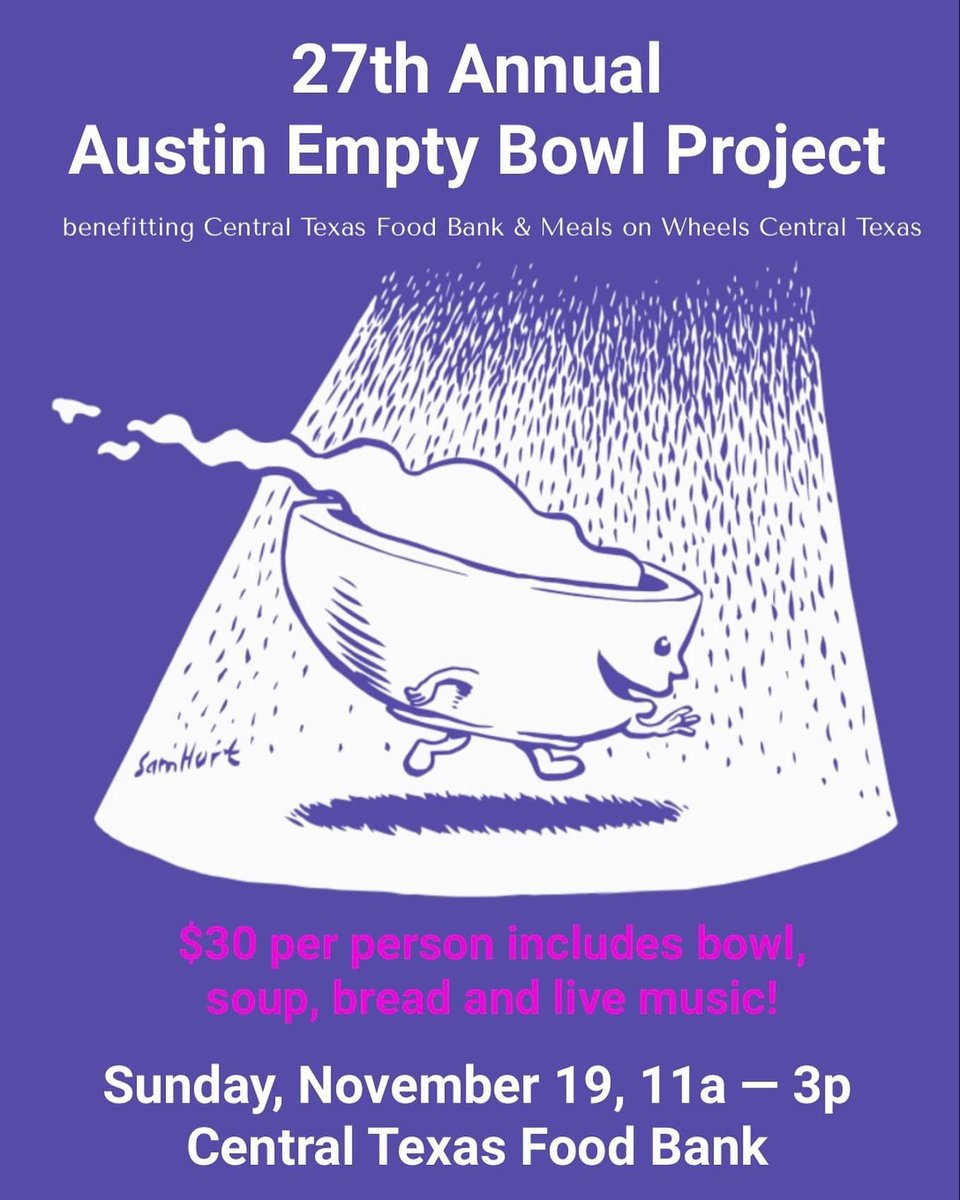Austin Empty Bowl tweet media