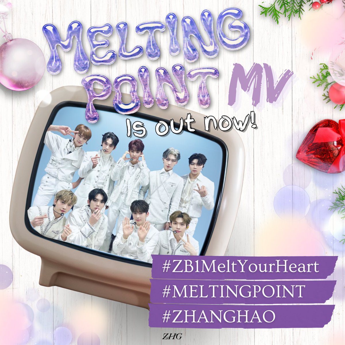 [HASHTAG PARTY]

‘Melting Point’ music video will be coming out soon! Are you ready to reach your melting point? 🌡 ❄

Let’s comment with the tags below in anticipation of its release 👇 

MELTING POINT MV OUT NOW
#ZB1MeltYourHeart
#MELTINGPOINT
#ZHANGHAO