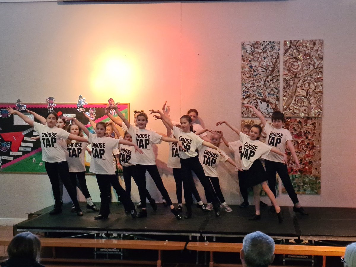 MetheringhamP's tweet photo. Wow what a performance!!! ยฃ477 raised so far for @BBCCiN! ๐๐
Well done to our wonderful children for all their hard work over the last few months learning the routine - you are all superstars!! ๐
#ChooseTap #inspire #achieve
@Tapathon https://t.co/BLO1bZFZjj