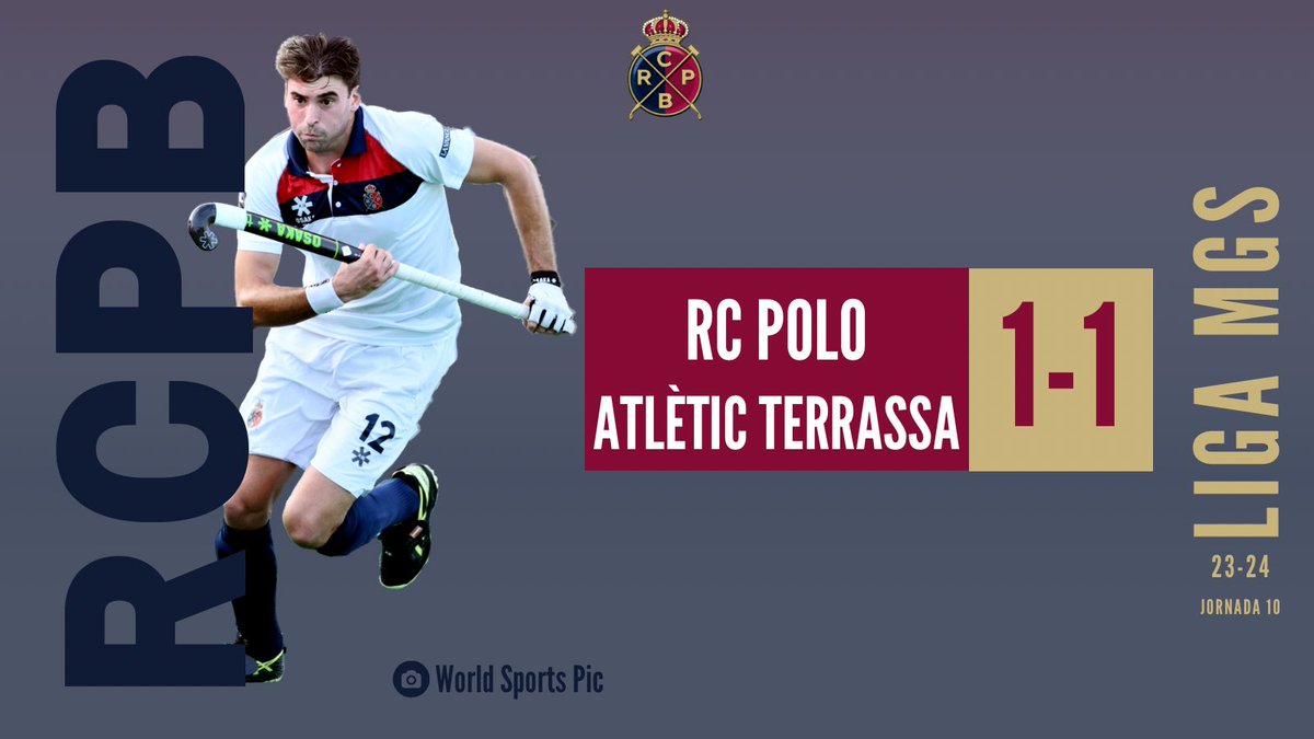 RCPoloBarcelona's tweet photo. ➕ 1️⃣  👍🏼

🔴🔵 #RCPoloATTerrassa 🏑

#HockeyEspaña #Hockey #LigaMGS https://t.co/vlZ4aCoBEN