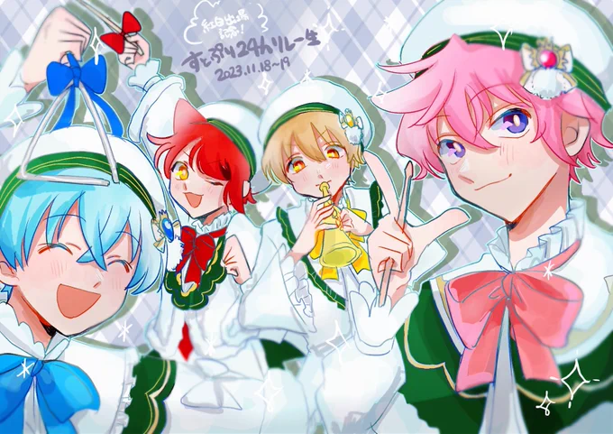 おつぷりでした〜!桃鉄からカメラ枠までありがとうございました改めて紅白出場決定おめでとうございます新曲もたくさん聴きます#すとぷり24h#すとぷりギャラリー 