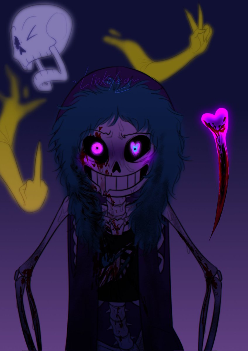 Linkoleg5's tweet photo. oh no is this the undertale phase again?
#Undertale #UndertaleAU #UndertaleFanart #UnderLust #DustLust (AU, not pairing😳) #Sans #Gaster #Blood https://t.co/npxNHZoDii