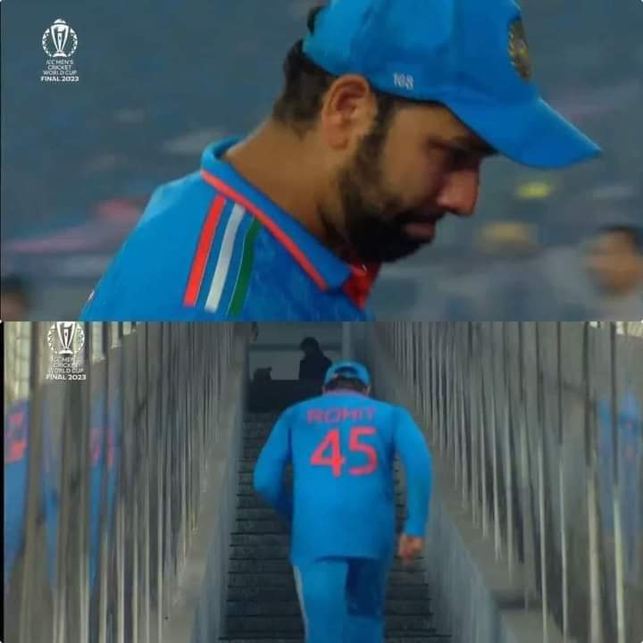 ChandraMTiwari's tweet photo. @ImRo45 Always with you..Well Played Understand your feelings as a Player....We Dominate but unfortunately Australia Wins in the finals https://t.co/yHnCeFjxfQ