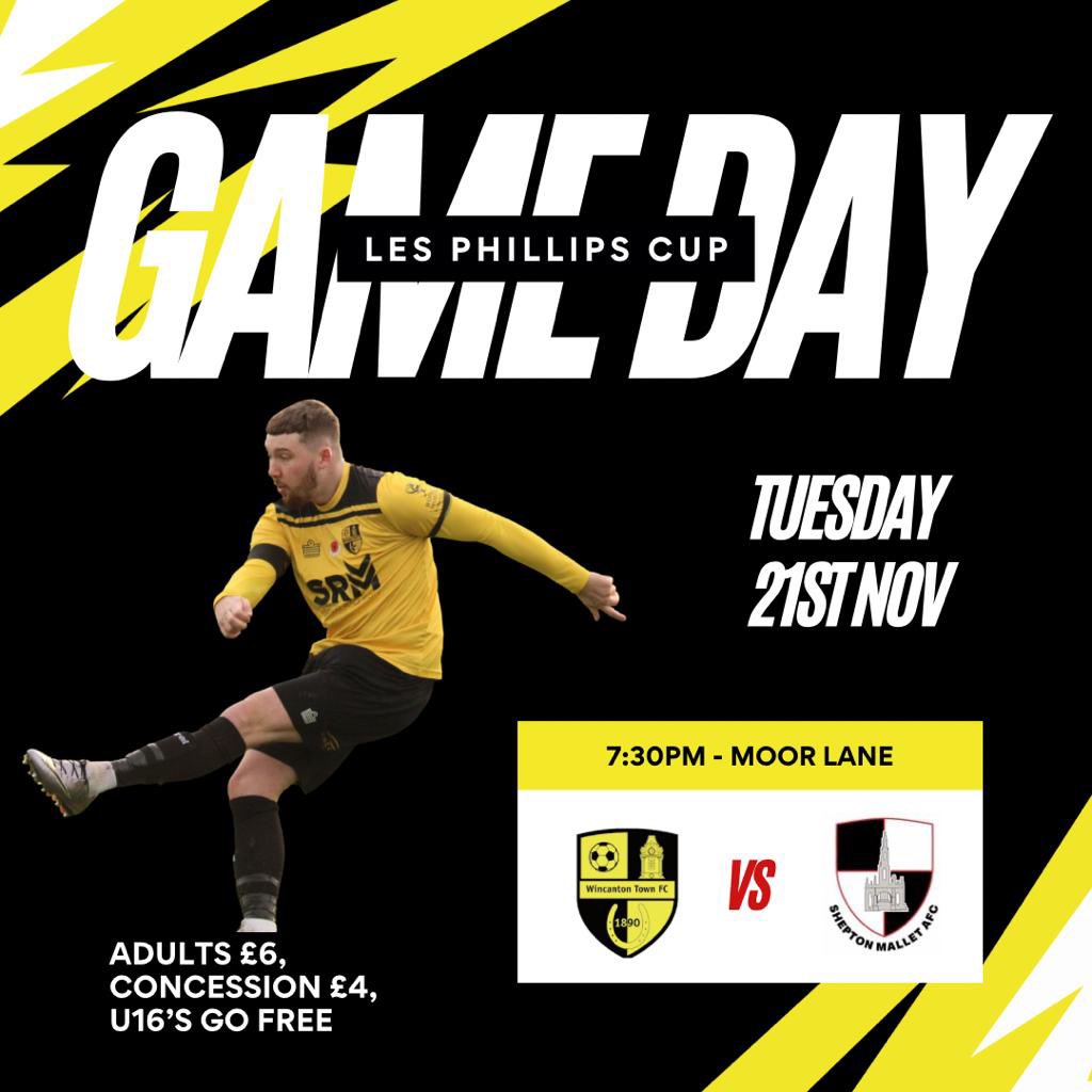 WincantontownFC's tweet photo. Next up;

Tuesday we are back in action, against higher opposition as we face neighbours @Mallet_AFC at home in the Les Phillips cup

#upthewasps https://t.co/oTVYBLmiZB