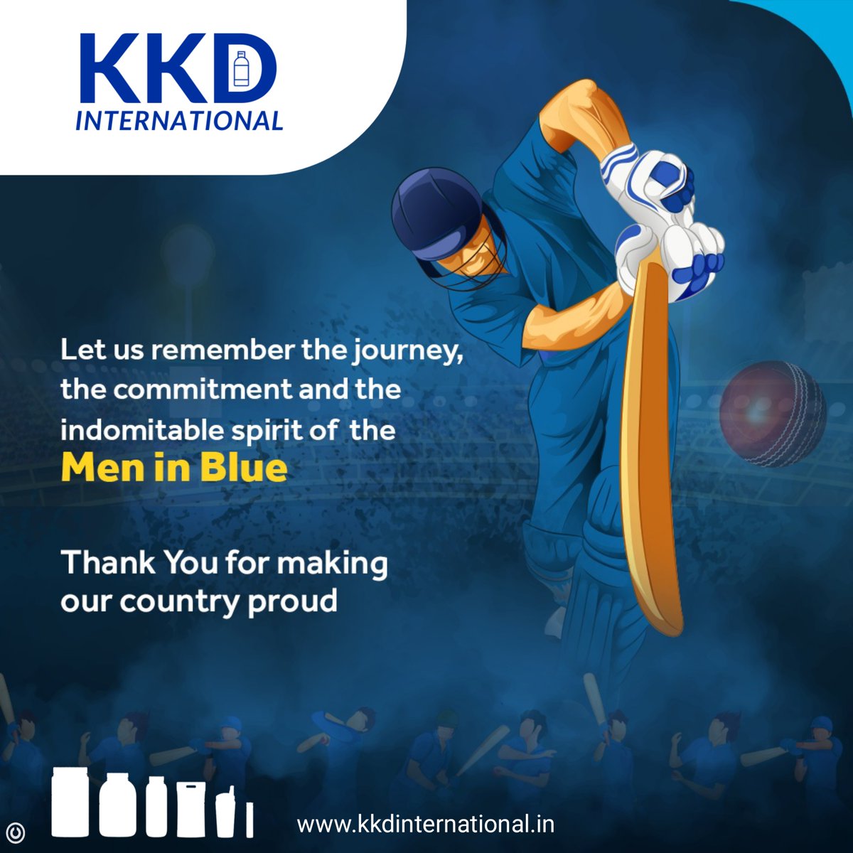 KKD_INT's tweet photo. A great campaign comes to end as the Men in Blue makes our country proud with their great commitment and fighting spirit in every aspect.

#packaging #hdpe #kkd https://t.co/OO1FIG7DKc