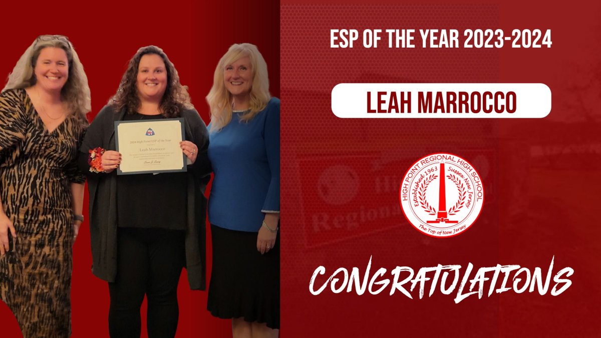 Well deserved! Congratulations! #hprwildcats #wildcatpride <a href="/SeamusWCampbell/">Seamus Campbell</a> <a href="/JonTallamy/">Jon Tallamy</a> <a href="/becky_sarno/">Becky Sarno</a> <a href="/jacq_mccarthy/">Jacqueline McCarthy</a>