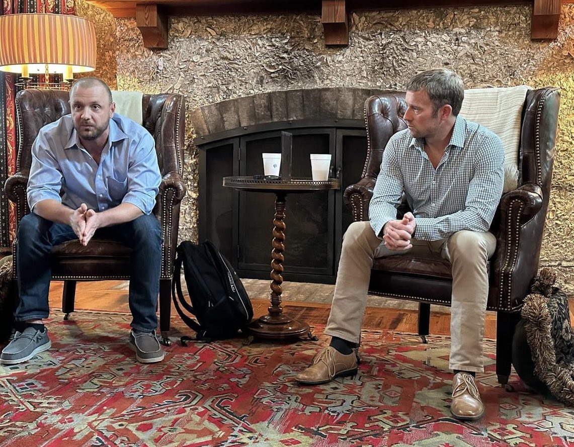 It was great to spend the day with <a href="/MacBarnhardt/">Mac Barnhardt</a> and Rock Sports Group at <a href="/fredericagolf/">Fredericagolf</a> in Saint Simons Island. My teammate Sean Kenagy, and I discussed the fundamentals of elite mindset in golf and business and toured a couple of incredible courses. It’s so great to be working