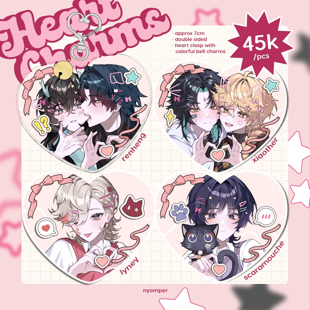 nyomper's tweet photo. [rts are appreciated!]

HELLO EVERYNYAN HOW ARE YOU FINE THANK YOU omg super late but FINALLY here's my #comifuro17 #cf17 catalogue for pre-order!

📅 19-24 Nov 2023
🛒 pickup only (circle GWS Pol table H-46 both days)
🖇 pre-order form: https://t.co/wIQGwLdSUI

thank you!! 🫶🏻 https://t.co/s6EP2XOBoS