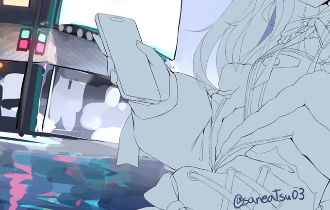 背景頑張りすぎて無限に描き終わらないぱたーん