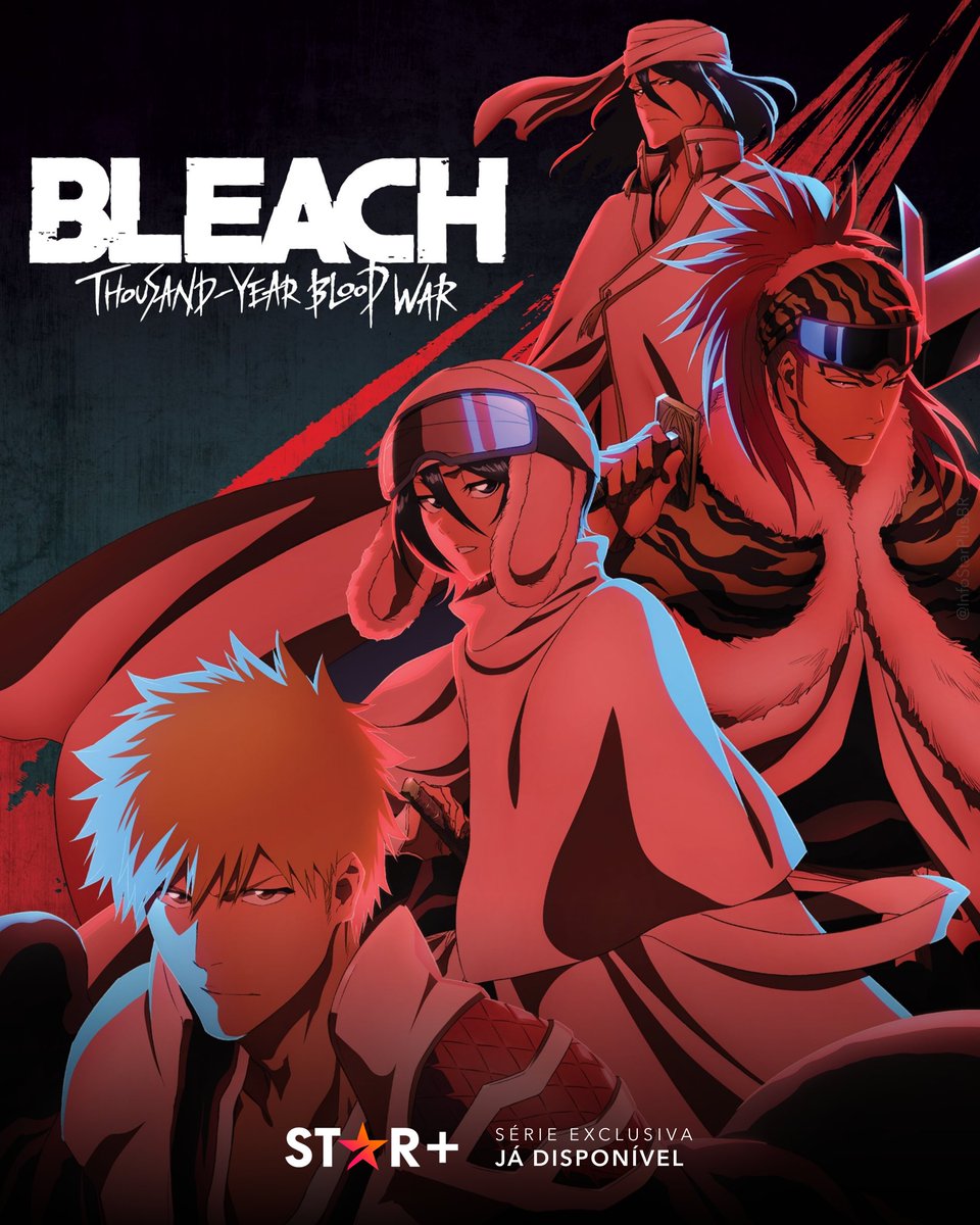 Dublagem da 2ª parte de Bleach: Thousand-Year Blood War chega no Star+