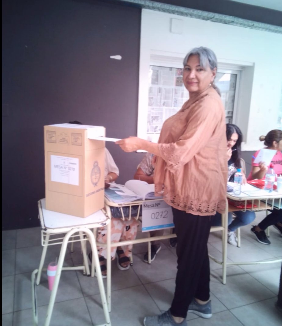 Mí voto es con plena esperanza de mejorar, ampliar, conquistar, profundizar

#AVotarConAmor 
#MassaPresidente2023