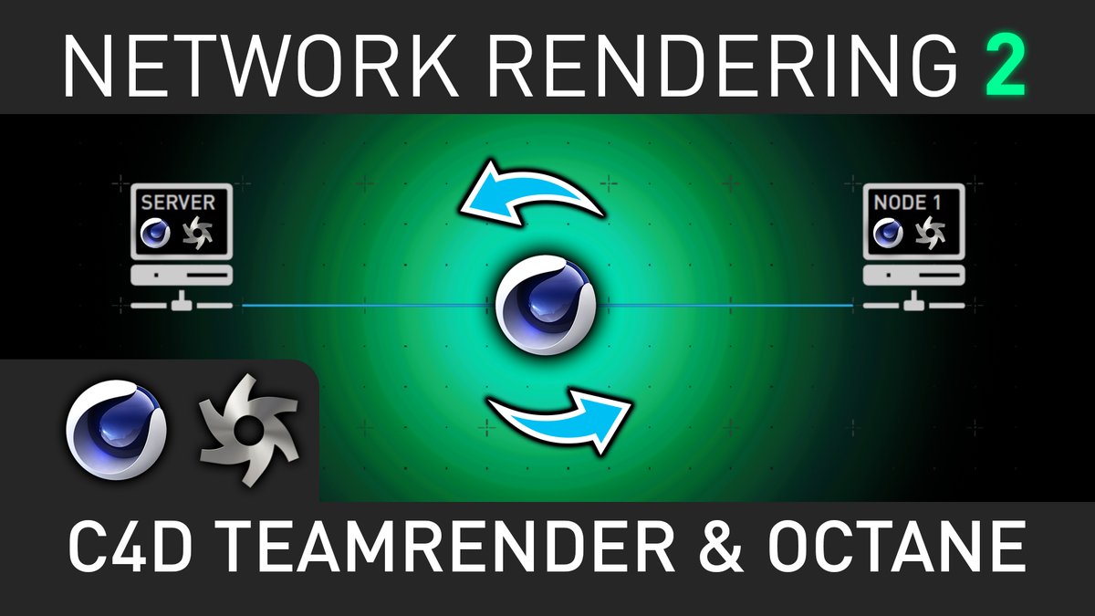 RaphaelRau's tweet photo. Part 2 of the network rendering series is out on YouTube: https://t.co/xK8OBSJrqR
This time we explore C4Ds Teamrender
@MaxonVFX @OTOY
#teamrender #octanerender https://t.co/7kAmcoEVKK