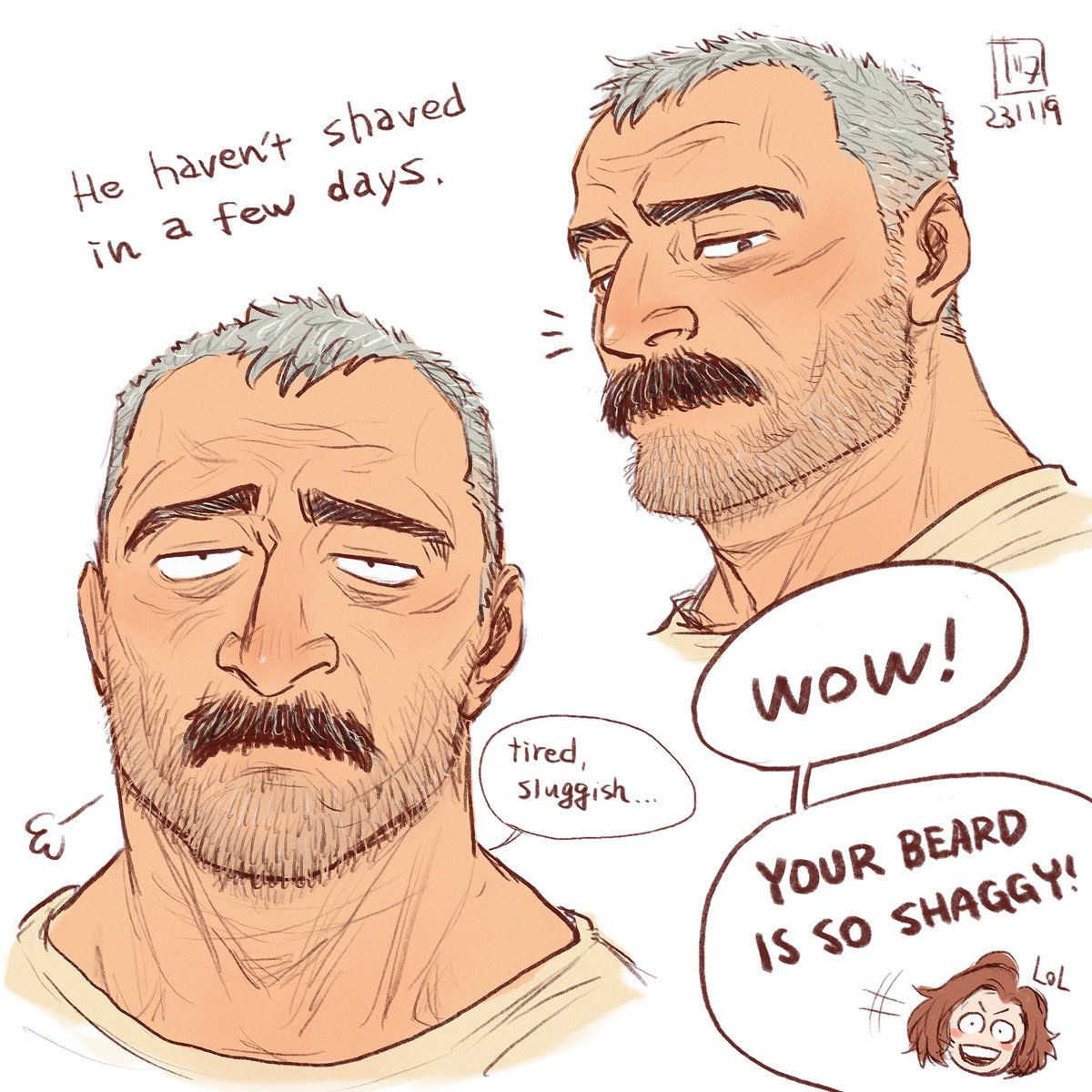 ianfay.bsky.social on X: did the wolf face meme / X