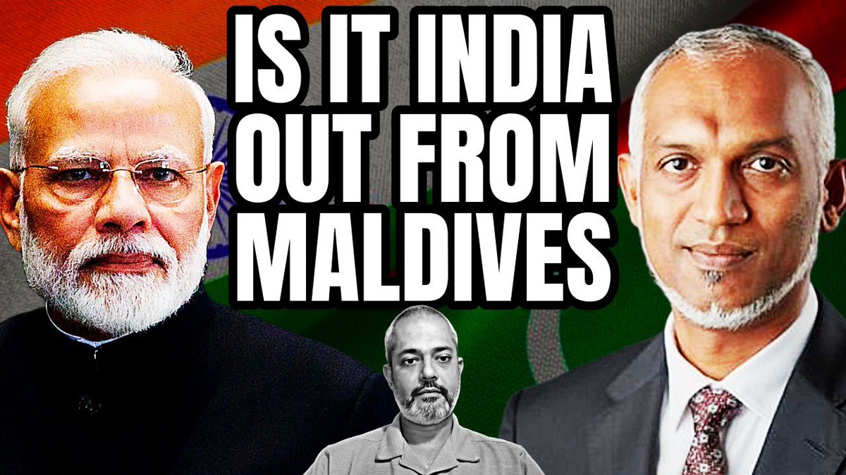 LIVE at 10 pm Is It India Out From Maldives I Indian Troops in Maldives I How Should Bharat Handle Maldives I Aadi youtube.com/watch?v=muZuy0…. #bharat #Maldives #china #india #modi #muizzu #IndianOcean #SriLanka #maldiveselections #chinese #XiJinping