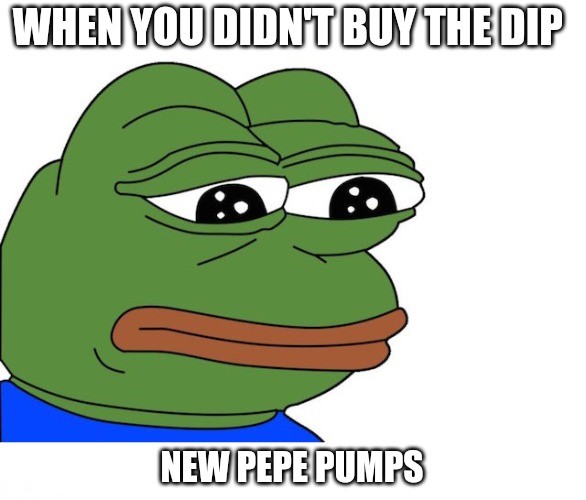 NewPepeCoinEth's tweet photo. IT FEELS GUD 
COME JOIN US 🐸
EVERYONE IS WELCOME 
#FROGSQUAD

#NEWPEPE $PEPE https://t.co/eOCkOnpvHY