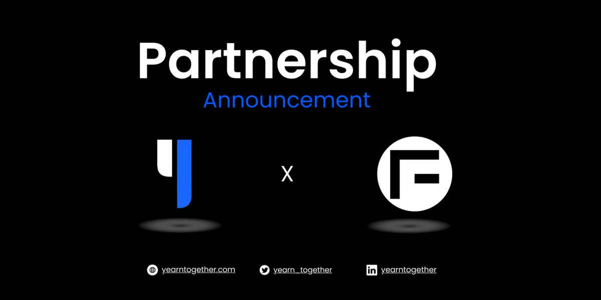 yearn_together's tweet photo. 🌟 Exciting Partnership Announcement! 

🤝 We're thrilled to announce our collaboration with @FentureFinance! 

 Get ready for innovative, AI-powered financial tools focused on sustainability and long-term staking in the crypto economy! 🚀

 #Partnership #DeFi #CryptoInnovation https://t.co/v6kKXnP6tD