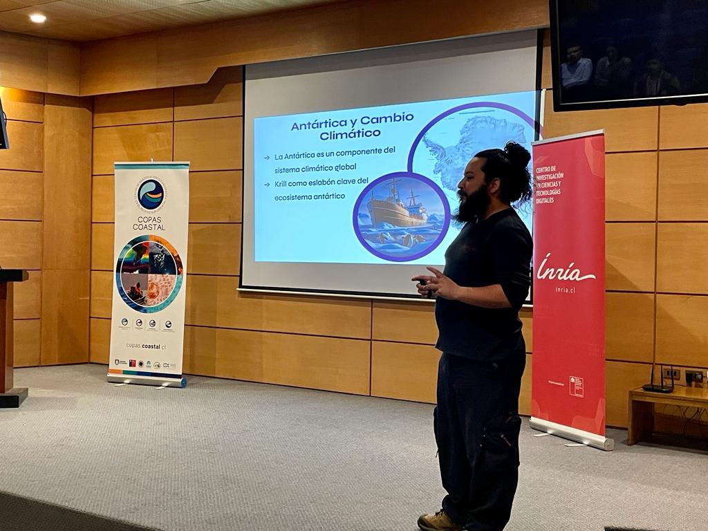 inria_chile's tweet photo. ¡Es hoy! Estamos en la @udeconcepcion en la final de la #OceanHackChile🌊

Los equipos ya están preparados para realizar su pitch frente al jurado de la #OceanHack y presentar sus soluciones a la temática “Océanos en Riesgo” 🐟🐙. https://t.co/cKSMJ0ZyH4